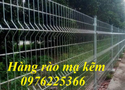 Hàng rào thép mạ kẽm nhúng nóng