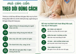 Máy trợ thính không chỉ cần mua đúng — mà còn cần được theo dõi đúng cách