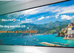 Nextworld thi công màn hình chính hãng