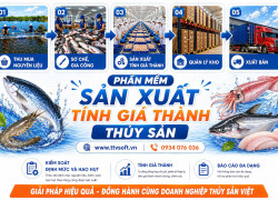 Phần mềm kế toán, tính giá thành chế biến thủy sản