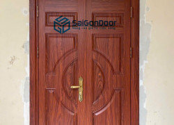 cửa thép vân gỗ – đẹp như gỗ, bền như thép sgd