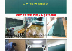 Dịch vụ sửa chữa thay mặt bảng từ cho lớp học