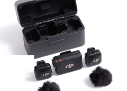 Microphone DJI mini (2 TX + 1 RX + Charging Case) – Mic không dây siêu nhỏ gọn cho Creator chuyên nghiệp