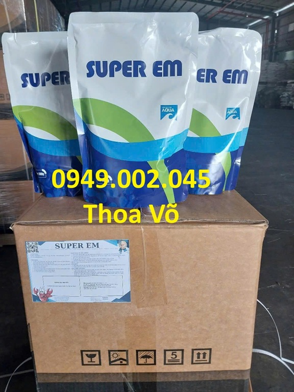 SUPER EM (EM Gốc) – Xử Lý Đáy Ao, Cắt Tảo, Khử NH3 NO2 H2S Hiệu Quả Cho Tôm Cá