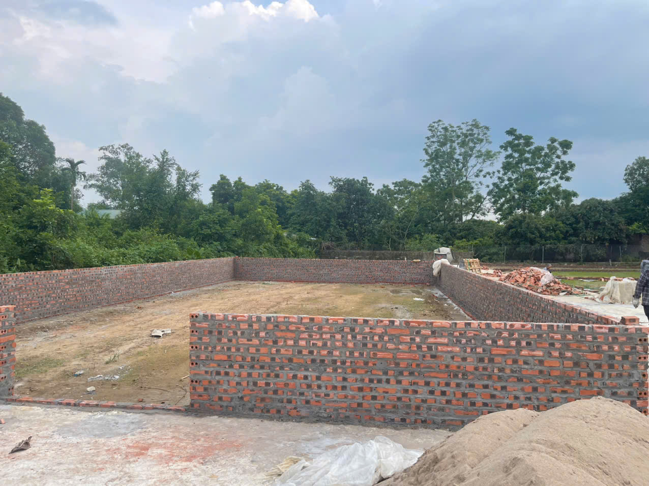 Lô đất 3 mặt tiền tại Phú Mỹ B, Phú Sơn, Ba Vì, Hà Nội ( nay thuộc xã Vật Lại mới )