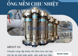Ống Mềm Chịu Nhiệt Cho Hệ Thống Hơi Nóng Công Nghiệp