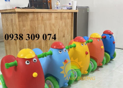 Xe chòi chân nhựa cho bé, xe chòi chân đôi nhựa cho bé