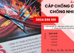 Cáp Chống Cháy 2x1.5mm² Đạt Chuẩn BS6387 & IEC60331 – Phân Phối Nghệ An, Đà Nẵng