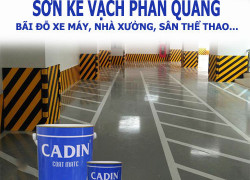 Nhà phân phối sơn kẻ vạch phản quang Cadin KV100 Đồng Nai giá tốt