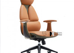 Ghế xoay lãnh đạo lưng cao nệm da thật CM01002-L tại HCM