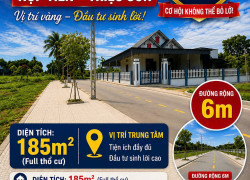 BÁN ĐẤT NỀN TRUNG TÂM XÃ HỢP TIẾN TRIỆU SƠN THANH HÓA