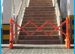 Rào Phân Làn Di Động HDPE Cam Hàn Quốc