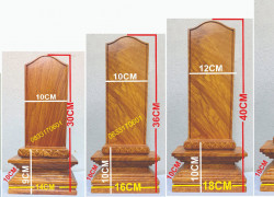 Bán bài vị thờ bằng gỗ, bài vị mẫu đơn giản, mẫu bài vị đơn giản