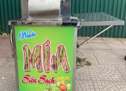 Máy ép mía nửa bàn - kinh doanh tiện lợi