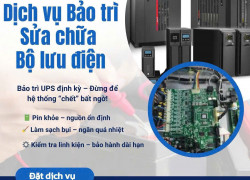 Bảo trì UPS định kỳ – Giải pháp tránh sự cố “sập nguồn” bất ngờ!