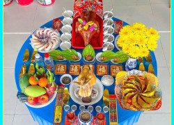 Mâm Cúng Khai Trương Tâm Phúc – Trọn Tâm, Trọn Lễ