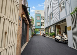 Nhà sàn rộng thông suốt - Hẻm xe hơi thẳng 1 trục - kết cấu chắc chắc chắn - 52m2