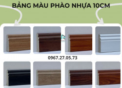 Phào chân tường 10cm +30 mẫu Phào nội thất vân gỗ