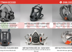 TOP 6 MẶT NẠ PHÒNG ĐỘC BÁN CHẠY TẠI ECO3D -  AN TOÀN & HIỆU QUẢ