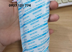 Gói hút ẩm Silicagel 100gram OPP Thịnh Phong dùng cho hàng xuất khẩu