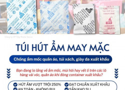Gói Hút Ẩm Cho Container Hàng May Mặc – Giảm Rủi Ro Ẩm Mốc Khi Xuất Khẩu