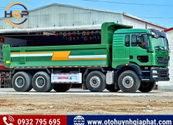 XE TẢI BEN HOWO TX350 4 CHÂN THÙNG U - GIẢI PHÁP CHO CÔNG TRÌNH & SAN LẤP