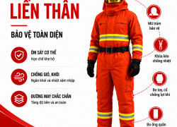 Bộ quần áo chống cháy KSBG-G#CZ-3Y – Giải pháp bảo hộ cho môi trường nhiệt độ cao