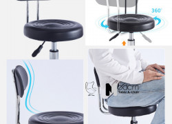 Ghế tư vấn viên nệm tròn xoay có lưng tựa CB2256-2PS tại HCM