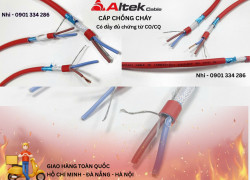 Cáp Chống Cháy 2 Lõi Altek Kabel – Lựa Chọn Tin Cậy Cho Hệ Thống PCCC