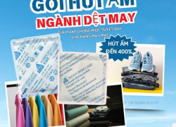 Hút Ẩm Chống Ẩm Mốc Cho Hàng May Mặc Bằng Gói Hút Ẩm Secco