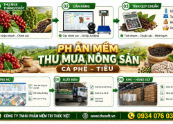 Phần mềm quản lý thu mua cà phê - tiêu