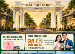bán dự án compound ngay KDT Bắc Sài Gòn chỉ 239tt là sỡ hữu ngay