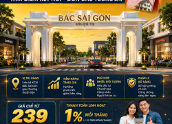góc bán đất sỗ sẵn ngay khu compound đầy đủ tiện ích chỉ từ 239tr là sỡ hữu