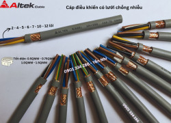 Báo Giá Cáp Điều Khiển Có Lưới Chống Nhiễu Altek Kabel