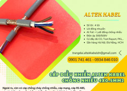 Cáp điều khiển chống nhiễu Altek Kabel 4x0.5 giao nhanh Hà Nội, HCM
