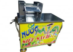 Máy ép mía liền bàn 3 lô