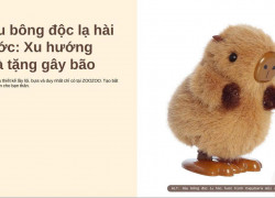 Gấu bông độc lạ hài hước: Xu hướng quà tặng gây bão mạng xã hội