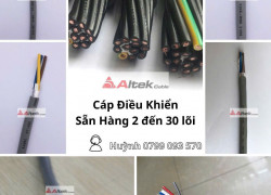 cáp điều khiển chống nhiễu 2 x 0.75 mm2 - altekkabel