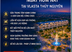 Vlasta thủy nguyên bất động sản tạo dòng tiền ngay từ hôm nay