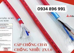 Cáp chống cháy chống nhiễu 2 lõi  Có Sẵn TP.HCM, Bình Dương và Đồng Nai.