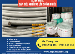 Cáp điều khiển chống nhiễu Altek kabel 30x0.5/30x0.75/30x1.0/30x1.5