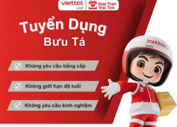 VIETTEL POST tuyển shipper khu vực bình tân