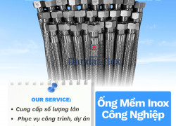 So Sánh Ống Mềm Inox Và Ống Cao Su Công Nghiệp