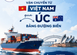 Vận chuyển hàng hóa quốc tế từ Việt Nam qua Úc