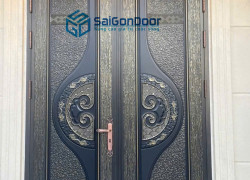 Cửa Thép Vân Gỗ Deluxe – Chuẩn Sang Cho Mọi Nhà
