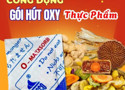 Công dụng của gói hút Oxy trong bảo quản đồ ăn vặt?