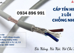 Mua Cáp Điều Khiển 2x1.0 Tại Huế, Quảng Ngãi, Đà Nẵng – Báo Giá Ngay