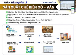 PHẦN MỀM QUẢN LÝ SẢN XUẤT CHẾ BIẾN GỖ - VÁN
