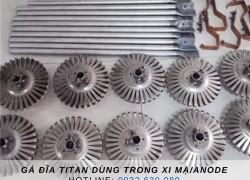 Gá đĩa titan dùng trong ngành xi mạ/anode - VŨ TẤN TITANIUM