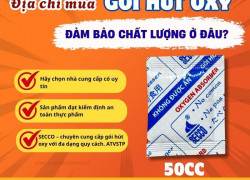 Mua gói hút Oxy ở đâu giá hợp lý?
